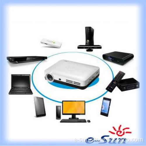 LED DLP digital protable mini 1080P 3D projector for home entertaining